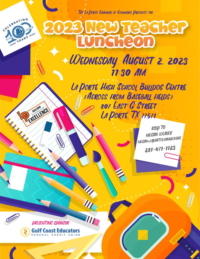 SOLD OUT! New Teacher Luncheon