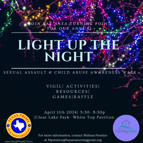 Light Up the Night - Sexual Assault & Child Abuse Awareness