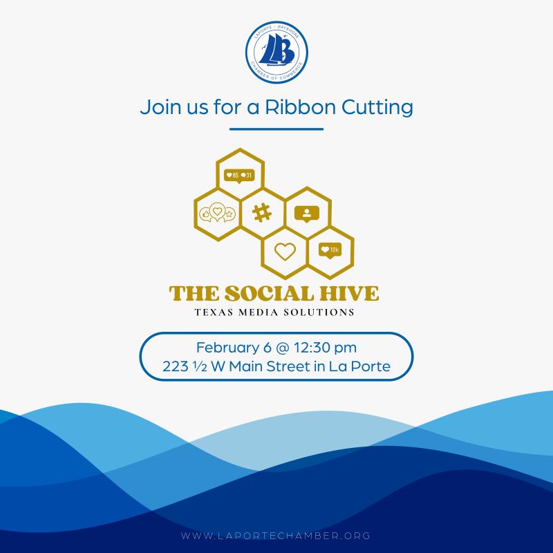 Ribbon Cutting: The Social Hive TX